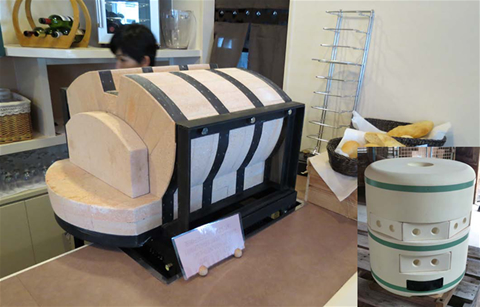 研究テーマ No.2 能登珪藻土ピザ窯のデザイン