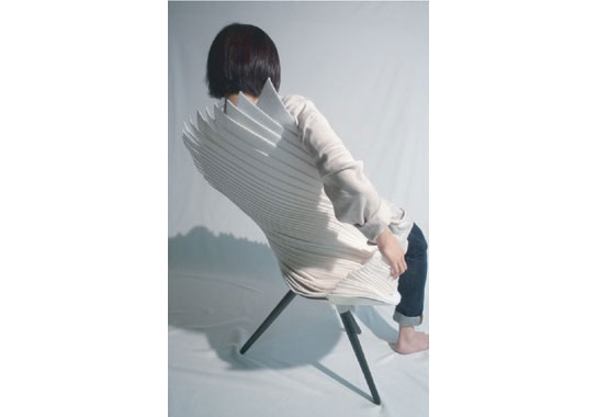 pile chair / 神谷 英昭 / 桑沢デザイン研究所 デザイン専攻科 スペースデザインコース エレメントデザイン