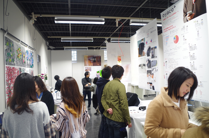 昨年の様子　第7回 大阪工業大学 工学部 空間デザイン学科 卒業作品展