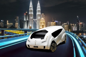 マレーシアの大祭時に使う自動車とモビリティシステムのデザイン提案